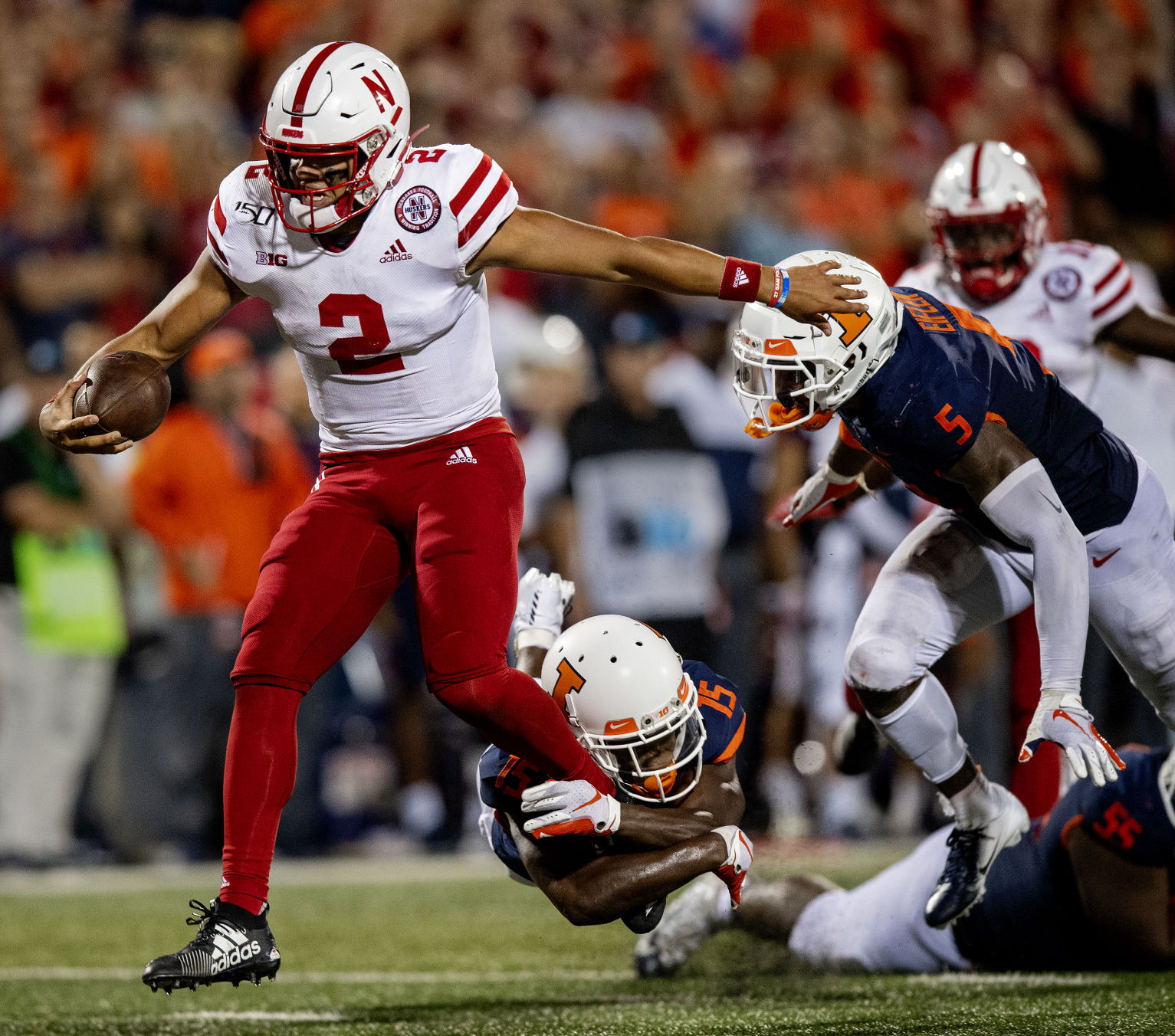 Nebraska vs. Illinois, 9.21